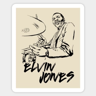 Elvin Jones Sticker
